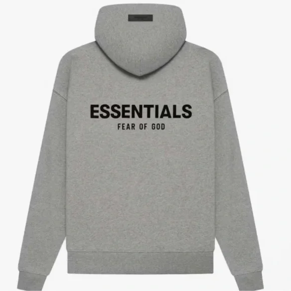 BRAND NEW Fear of God Essentials Dark Oatmeal Hoodie Sweatshirt XS XSmall - Picture 2 of 15